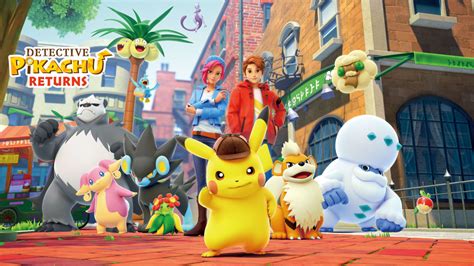 detective pikachu video game|Detective Pikachu Returns .